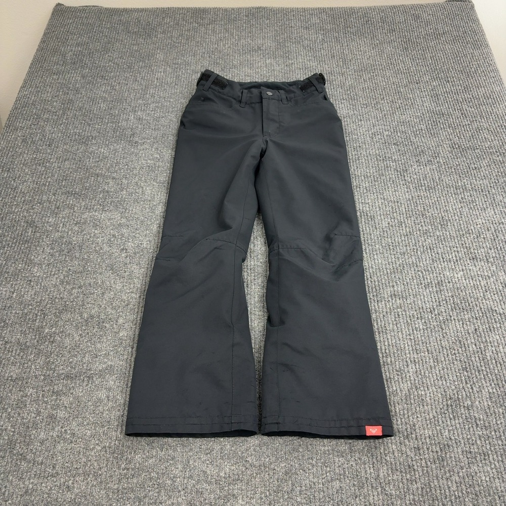 Roxy Snow Pants Girls 10 Black DryFlight 10K Waterproof Insulated Ski Snowboard